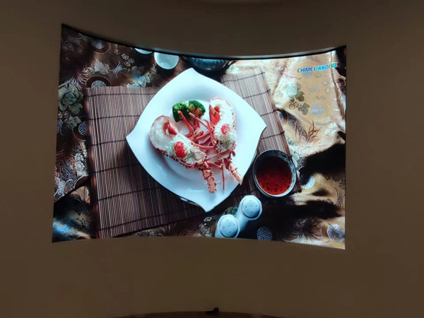 商洛市室内P2.5弧形LED屏